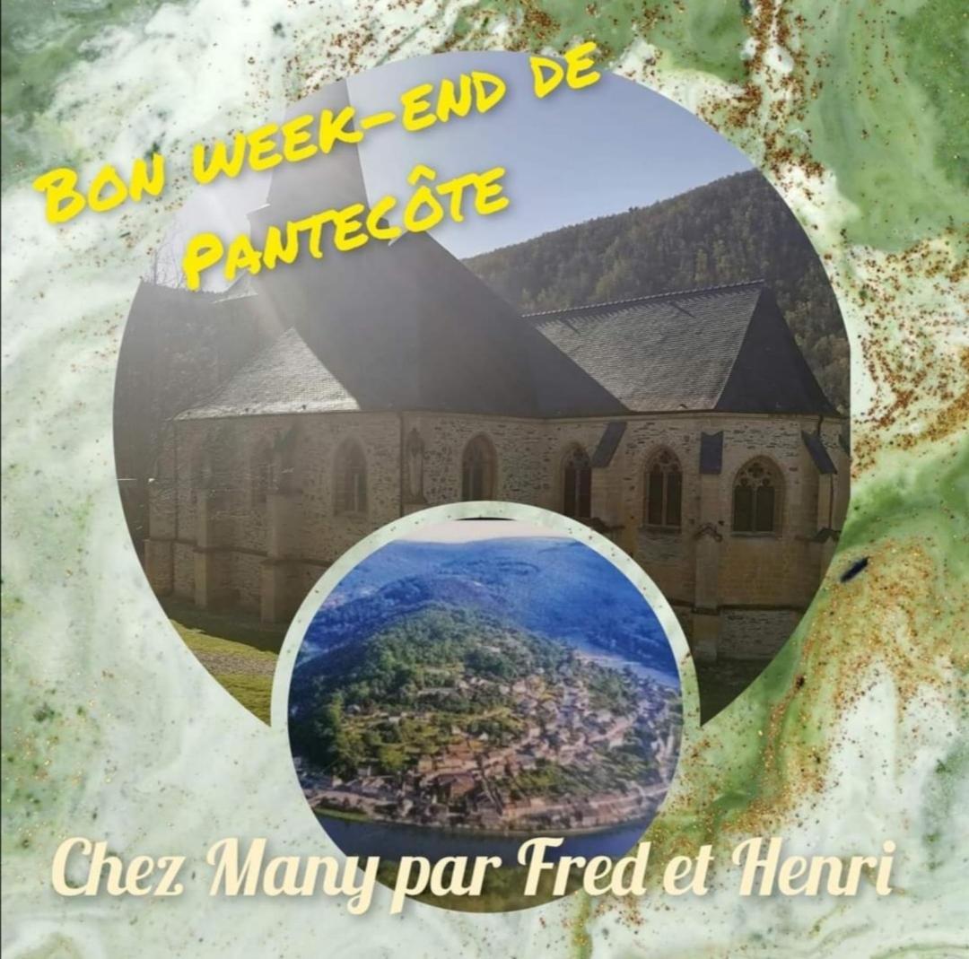 Chez Many, Par Fred Et Henri Bed & Breakfast Monthermé Dış mekan fotoğraf